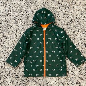 Hatley ☔️🌈raincoat size 6